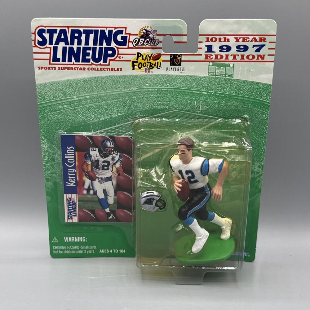 1997 Kenner Starting Lineup Kerry Collins Carolina Panthers